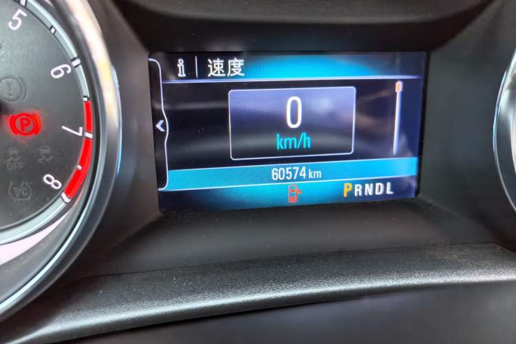 Used Buick Verano 2019 Sedan 15S Automatic Leading Model Odometer Close Up