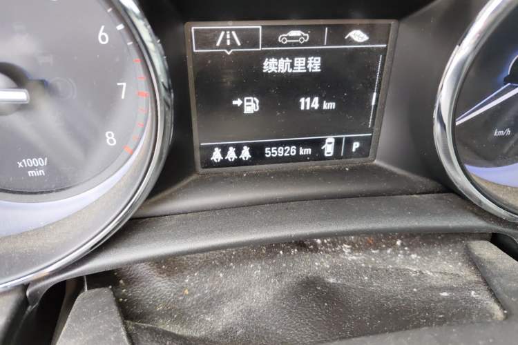 Used Buick Verano 2020 15T Automatic Trend Edition Odometer Close Up