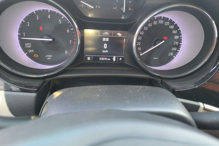 Used Buick Verano 2020 15T Automatic Trend Edition Odometer Close Up