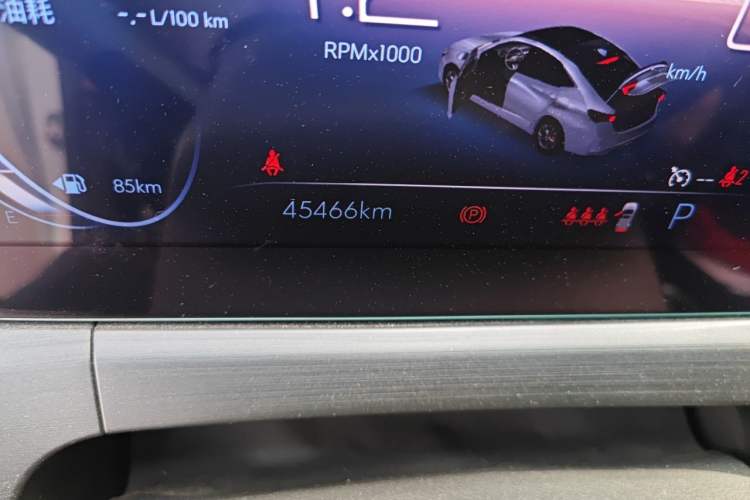 Used Buick Verano 2022 Pro 533T Enjoyment Edition Odometer Close Up