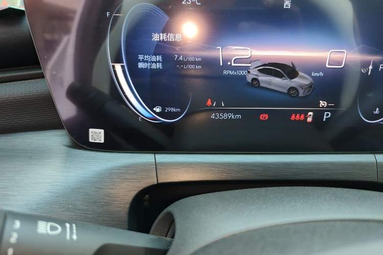 Used Buick Verano 2022 Pro GS Gale Edition Odometer Close Up