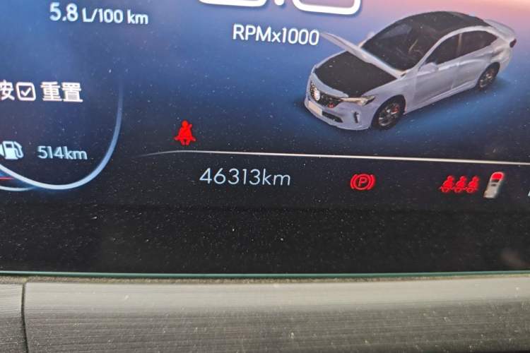 Used Buick Verano 2022 Pro 533T Enjoyment Edition Odometer Close Up