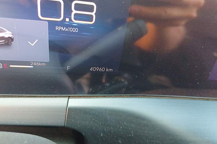 Used Buick Verano 2023 Pro Enjoyment Edition Odometer Close Up