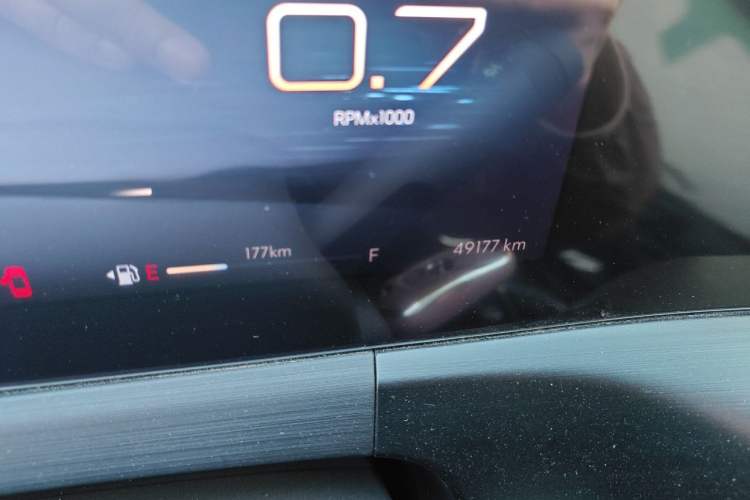 Used Buick Verano 2023 Pro Enjoyment Edition Odometer Close Up