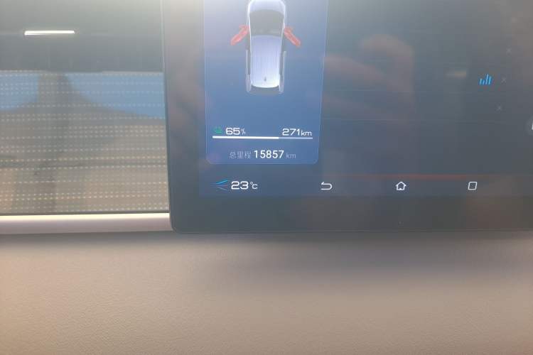 Used BYD D1 2023 Beyond Edition Odometer Close Up