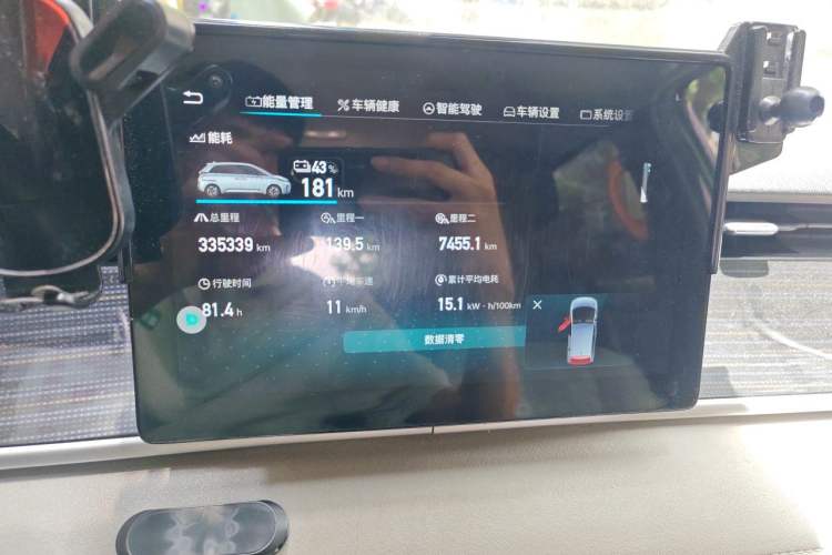 Used BYD D1 2021 Leading Edition Instrument Cluster
