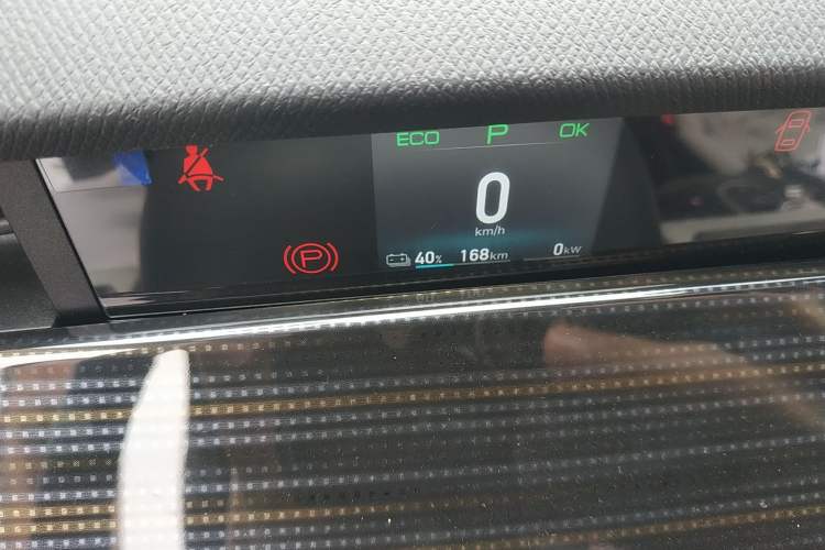 Used BYD D1 2023 Beyond Edition Odometer Close Up