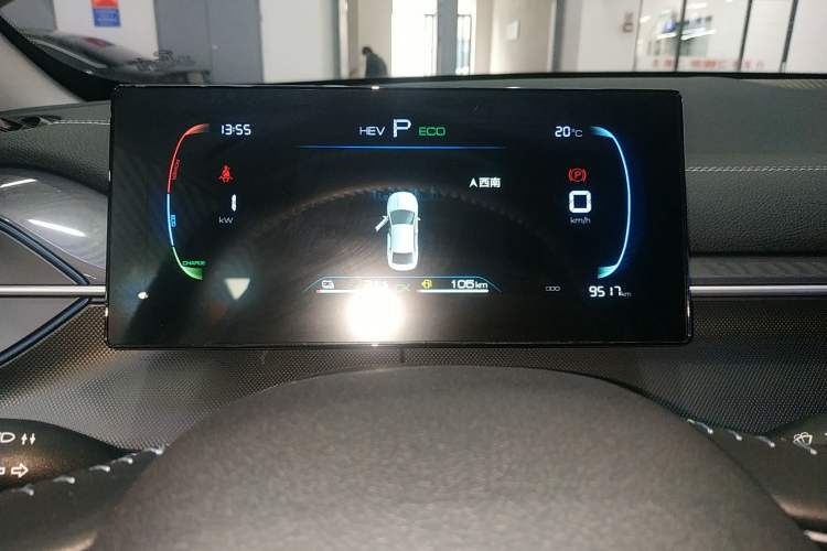 Used BYD Destroyer 05 2024 HONOR Edition DM-i 55KM Luxury Model Instrument Cluster