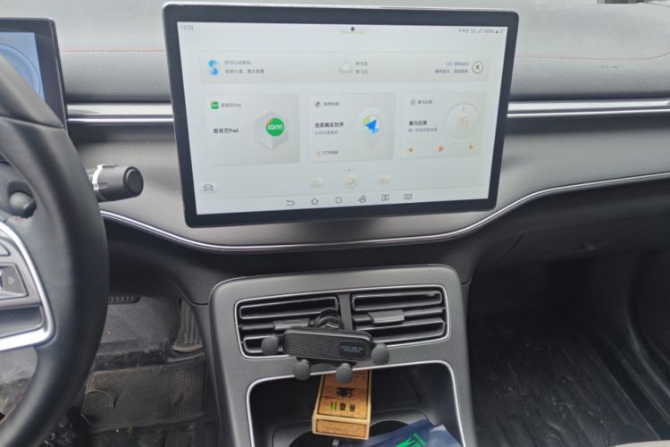 Used BYD Destroyer 05 2022 DM-i 55KM Prestige Model Audio And AC Panel
