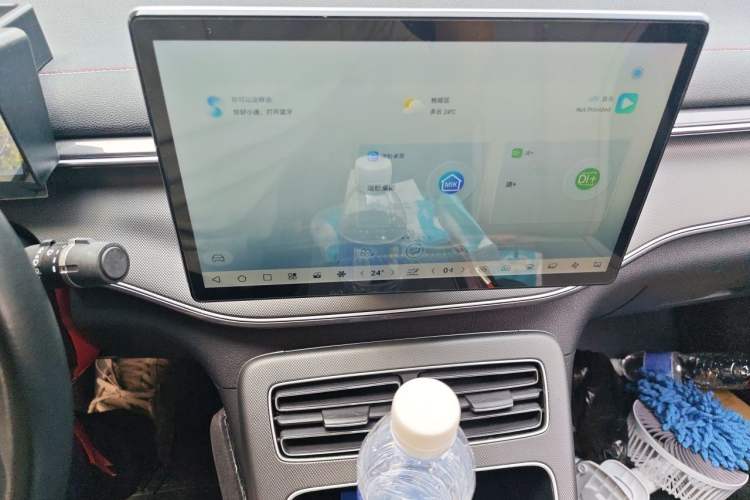 Used BYD Destroyer 05 2022 DM-i 120KM Prestige Model Audio And AC Panel
