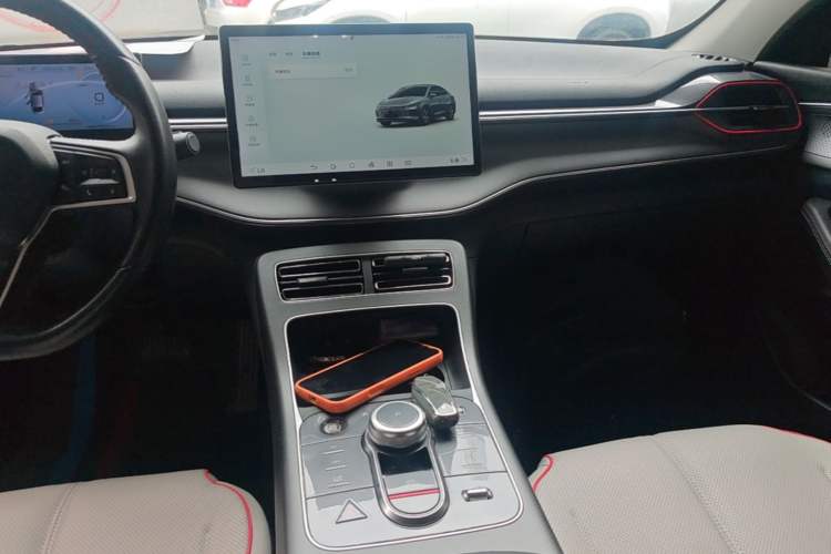 Used BYD Destroyer 05 2022 DM-i 120KM Prestige Model Audio And AC Panel