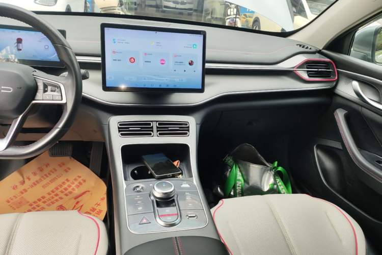 Used BYD Destroyer 05 2022 DM-i 120KM Prestige Model Audio And AC Panel