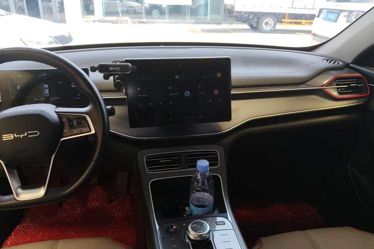 Used BYD Destroyer 05 2022 DM-i 55KM Comfort Model Audio And AC Panel