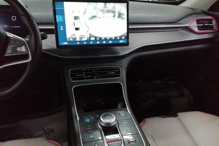 Used BYD Destroyer 05 2022 DM-i 55KM Prestige Model Audio And AC Panel