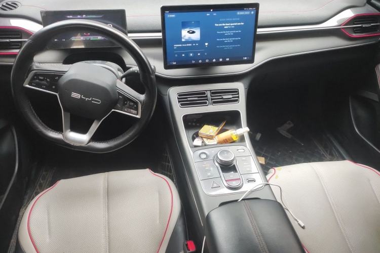 Used BYD Destroyer 05 2022 DM-i 120KM Prestige Model Center Console