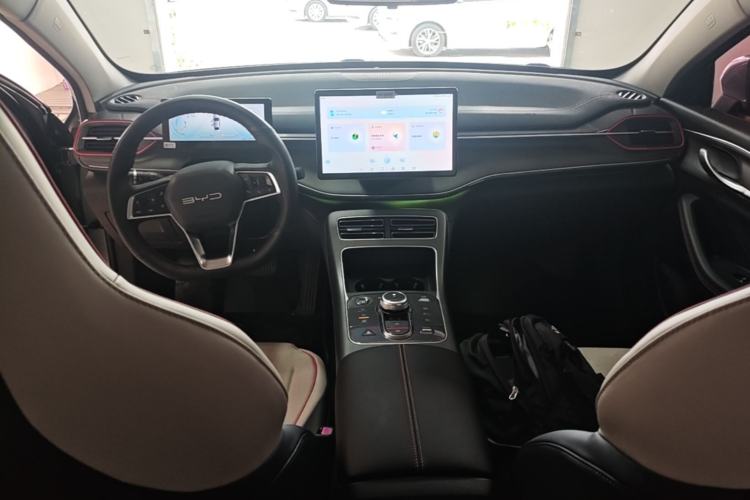 Used BYD Destroyer 05 2022 DM-i 55KM Luxury Model Center Console