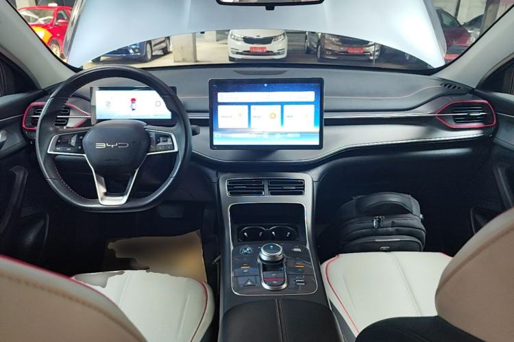 Used BYD Destroyer 05 2022 DM-i 55KM Luxury Model Center Console