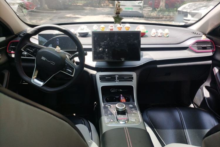 Used BYD Destroyer 05 2022 DM-i 55KM Luxury Model Center Console