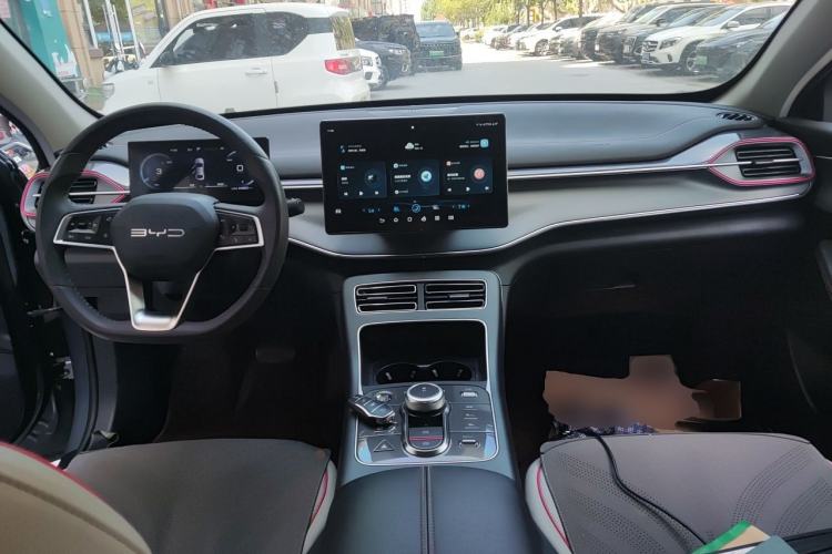 Used BYD Destroyer 05 2022 DM-i 120KM Prestige Model Center Console
