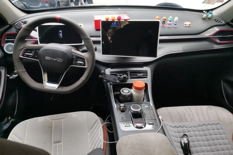 Used BYD Destroyer 05 2022 DM-i 55KM Luxury Model Center Console