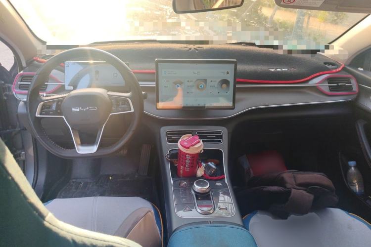 Used BYD Destroyer 05 2022 DM-i 120KM Prestige Model Center Console