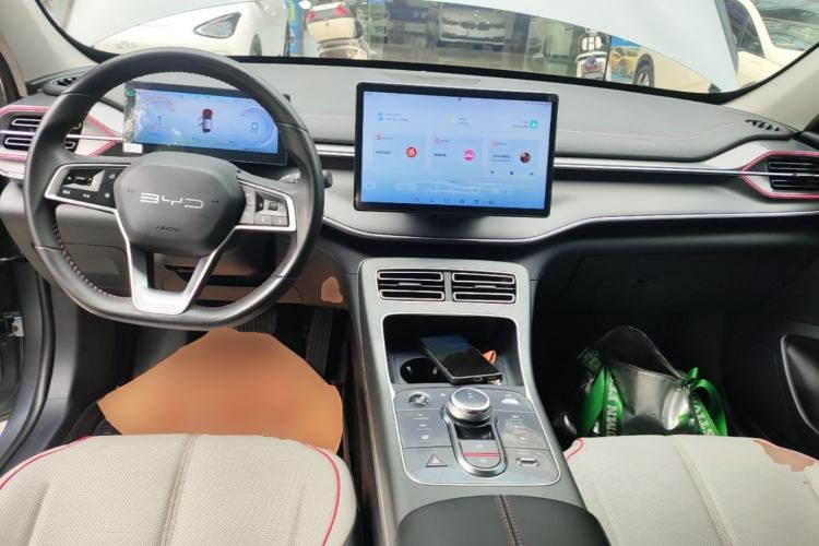 Used BYD Destroyer 05 2022 DM-i 120KM Prestige Model Center Console