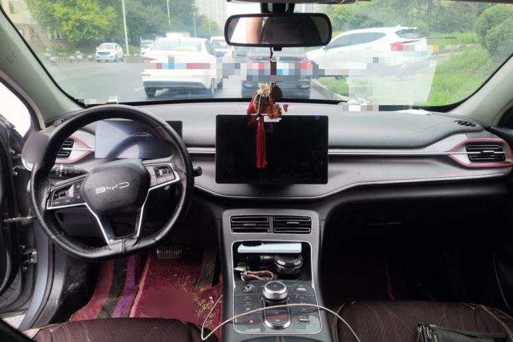 Used BYD Destroyer 05 2022 DM-i 55KM Luxury Model Center Console