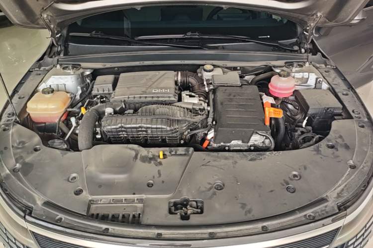 Used BYD Destroyer 05 2022 DM-i 55KM Luxury Model Engine Bay