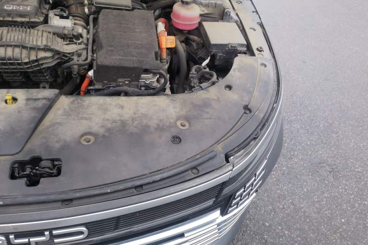 Used BYD Destroyer 05 2022 DM-i 55KM Luxury Model Engine Bay Left