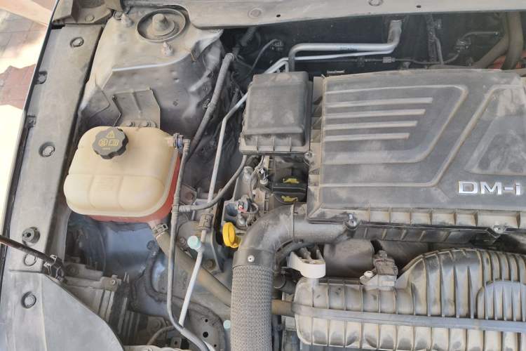 Used BYD Destroyer 05 2022 DM-i 55KM Luxury Model Engine Bay Right
