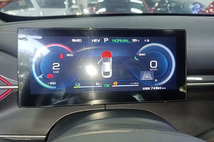 Used BYD Destroyer 05 2022 DM-i 55KM Prestige Model Instrument Cluster