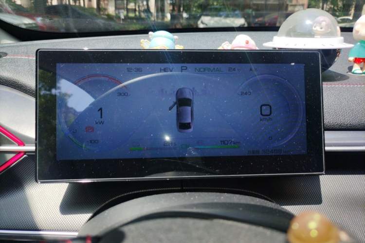 Used BYD Destroyer 05 2022 DM-i 55KM Luxury Model Instrument Cluster