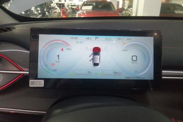 Used BYD Destroyer 05 2022 DM-i 55KM Luxury Model Instrument Cluster