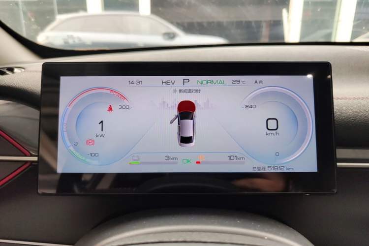 Used BYD Destroyer 05 2022 DM-i 120KM Prestige Model Instrument Cluster