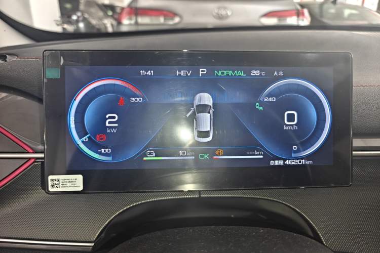 Used BYD Destroyer 05 2022 DM-i 55KM Prestige Model Odometer Close Up