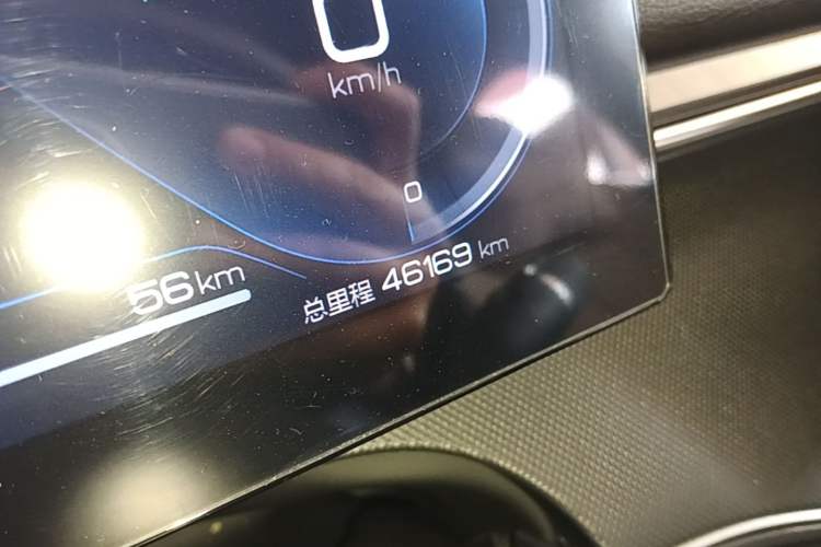 Used BYD Destroyer 05 2022 DM-i 55KM Prestige Model Odometer Close Up
