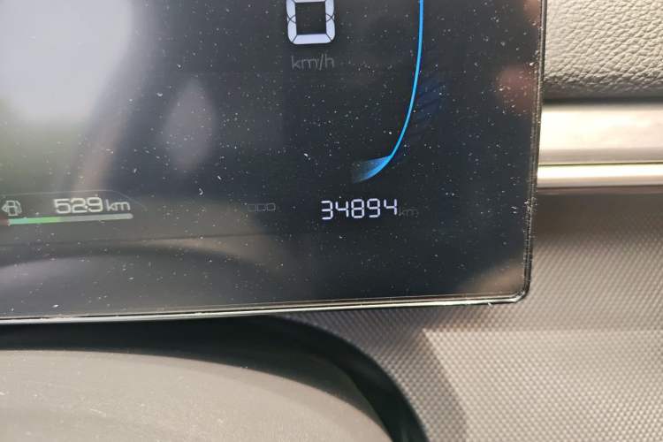 Used BYD Destroyer 05 2022 DM-i 55KM Prestige Model Odometer Close Up