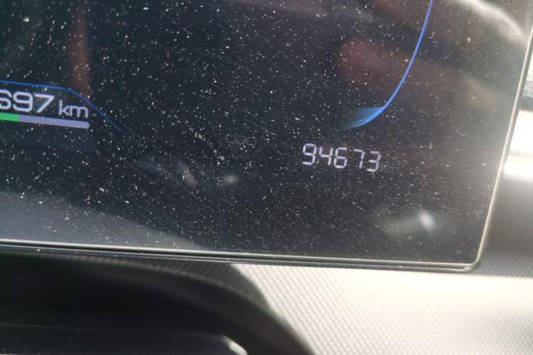 Used BYD Destroyer 05 2022 DM-i 55KM Comfort Model Odometer Close Up
