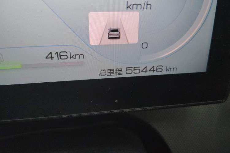 Used BYD Destroyer 05 2022 DM-i 120KM Flagship Model Odometer Close Up