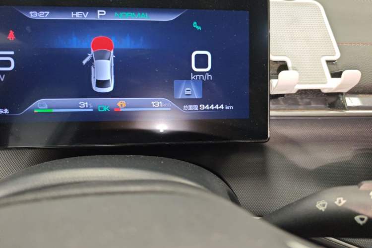 Used BYD Destroyer 05 2022 DM-i 120KM Flagship Model Odometer Close Up