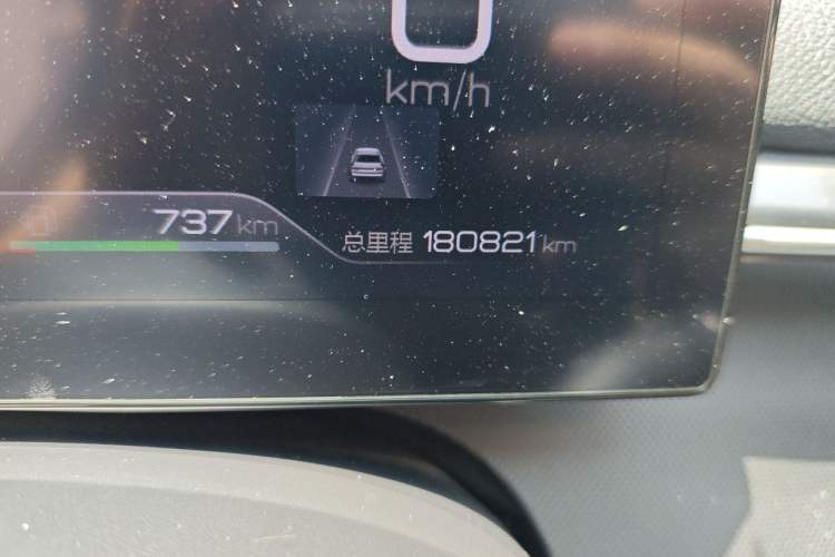 Used BYD Destroyer 05 2022 DM-i 120KM Flagship Model Odometer Close Up