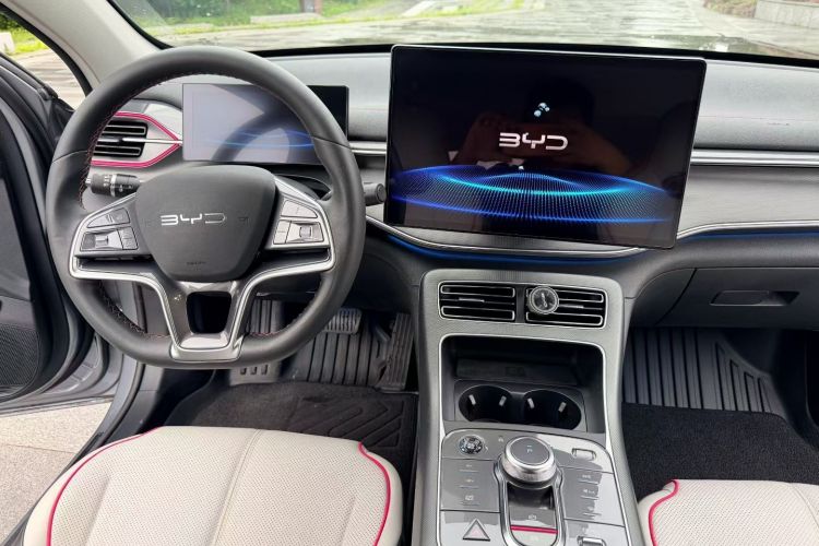 Used BYD Destroyer 05 2022 DM-i 120KM Prestige Model Audio And AC Panel