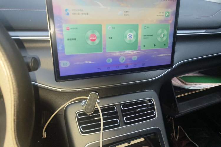 Used BYD Destroyer 05 2022 DM-i 120KM Prestige Model Audio And AC Panel