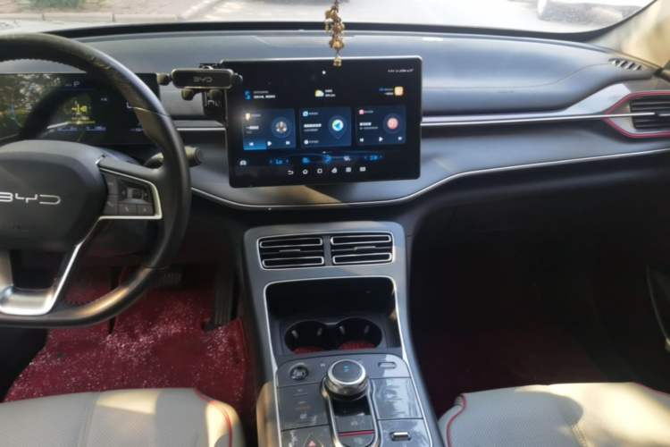 Used BYD Destroyer 05 2022 DM-i 55KM Comfort Model Audio And AC Panel