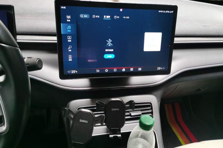 Used BYD Destroyer 05 2022 DM-i 55KM Prestige Model Audio And AC Panel