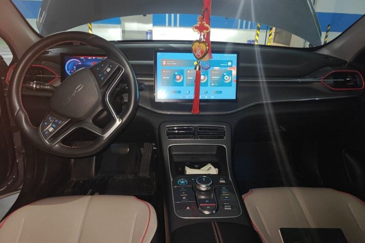 Used BYD Destroyer 05 2022 DM-i 55KM Prestige Model Center Console