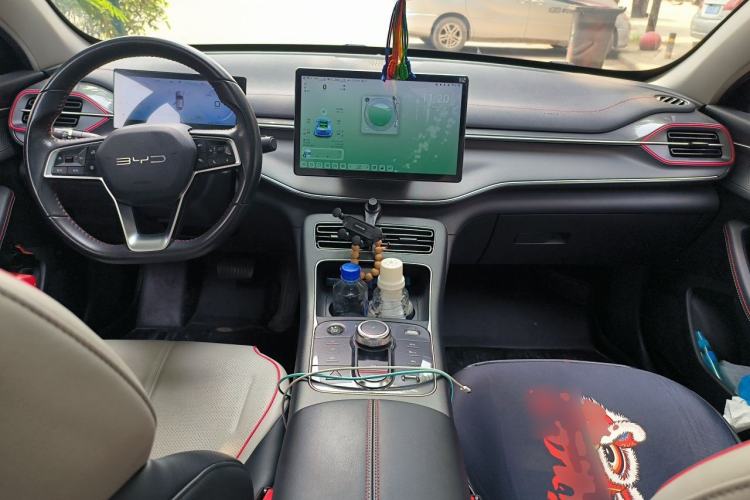 Used BYD Destroyer 05 2022 DM-i 120KM Prestige Model Center Console