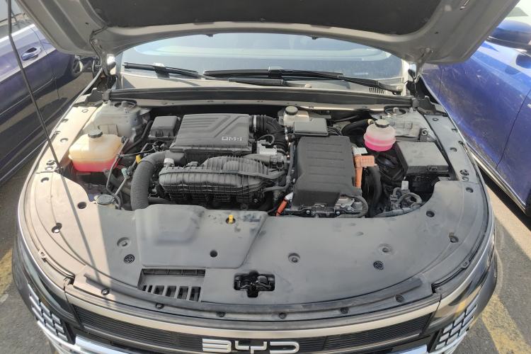 Used BYD Destroyer 05 2022 DM-i 55KM Luxury Model Engine Bay