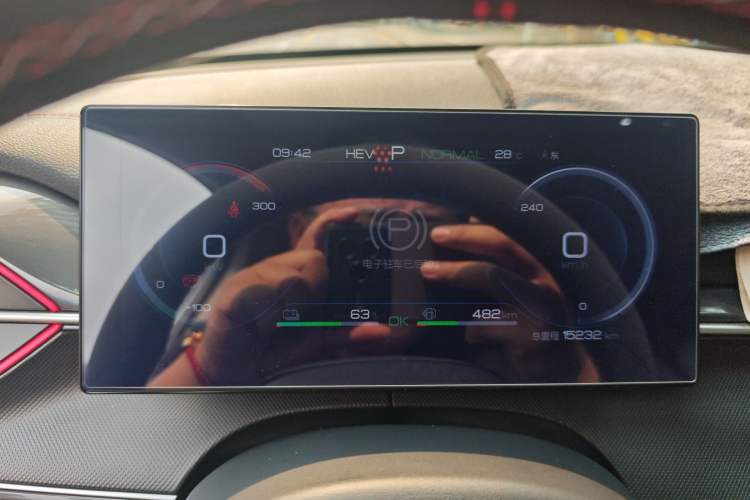 Used BYD Destroyer 05 2022 DM-i 55KM Prestige Model Instrument Cluster
