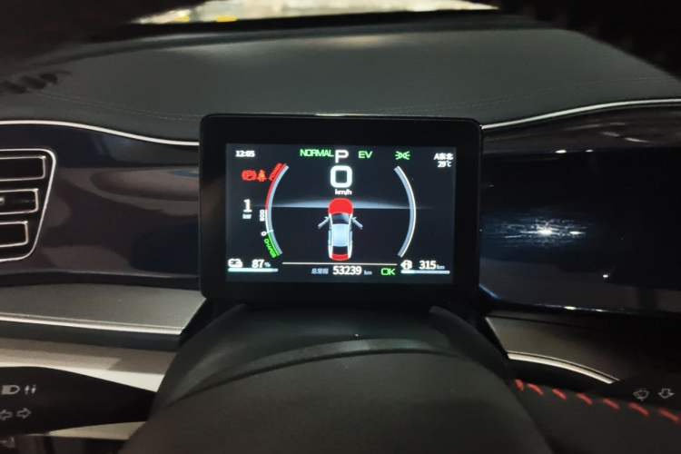 Used BYD Destroyer 05 2022 DM-i 55KM Prestige Model Instrument Cluster